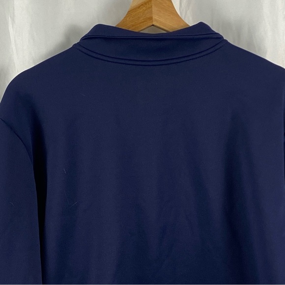 Under Armour Men's 1/4 Zip Up Sweater Blue Size Large - Picture 15 of 16